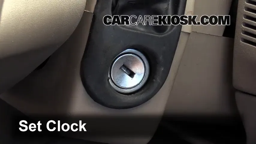 2005 Mercury Mountaineer Premier 4.6L V8 Clock